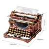 LK703C - Mechanical Typewriter Wooden 3D Puzzle (Magic Version) - Hobbycity.gr - Rokr