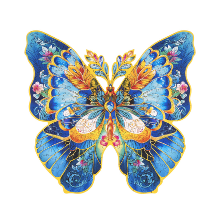 Morpho Helena Wooden Jigsaw Puzzle