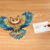 TA004 - Owl Wooden Jigsaw Puzzle - Hobbycity.gr - Rowood