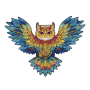 Owl Wooden Jigsaw Puzzle