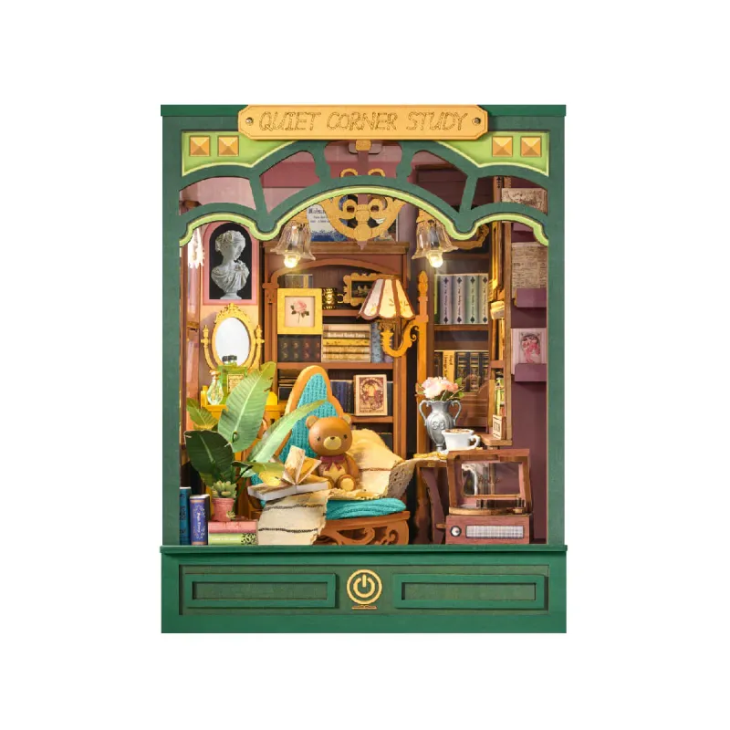 TGE03 - Quiet Corner Study DIY Book Nook - Hobbycity.gr - RoLife