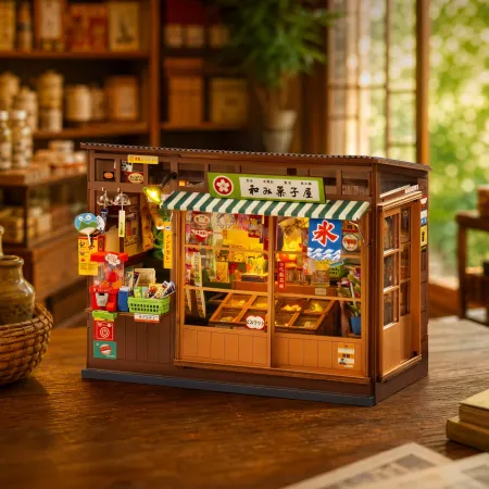 Nostalgic Corner Shop DIY Book Nook
