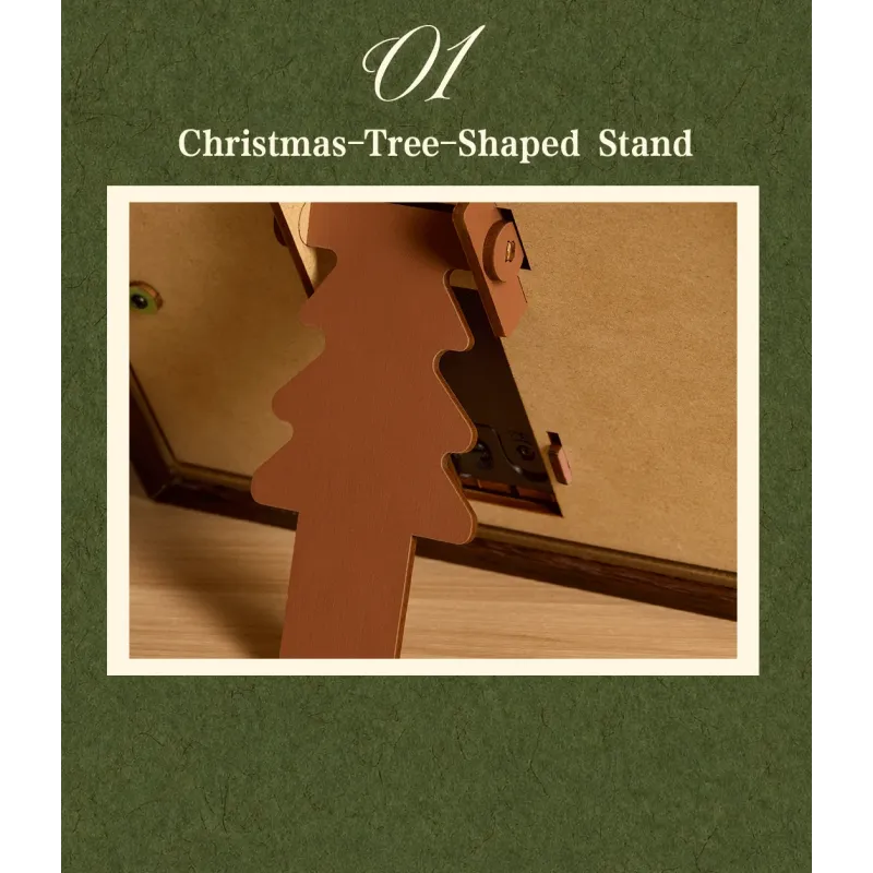 TW05H - Everglow Christmas Tree ~ Διακοσμητικό τοίχου με φωτισμό - Hobbycity.gr - Rowood